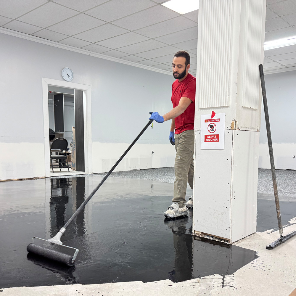 Projet époxy garage